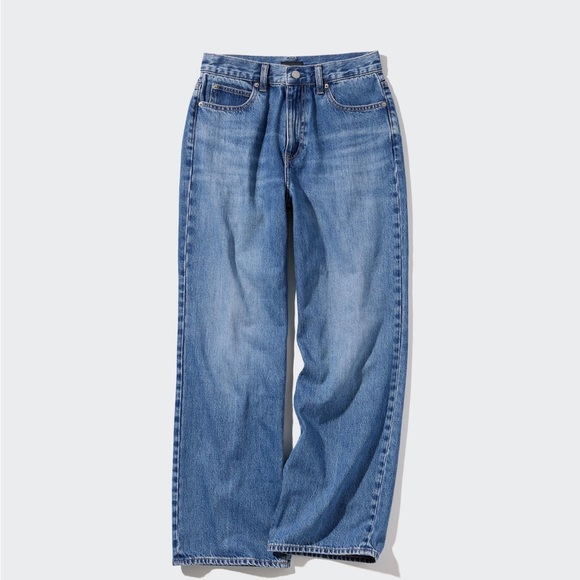 Uniqlo women’s wide leg jeans - Picture 1 of 4